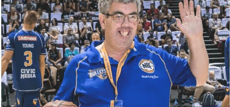 Adrian is Brisbane Bullets’ biggest fan!